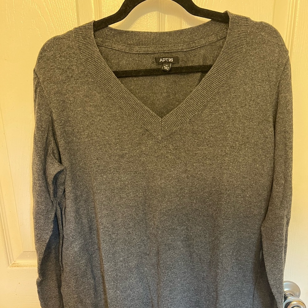 V-neck sweater